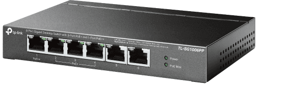 TP-Link TL-SG1006PP Gigabit PoE switch