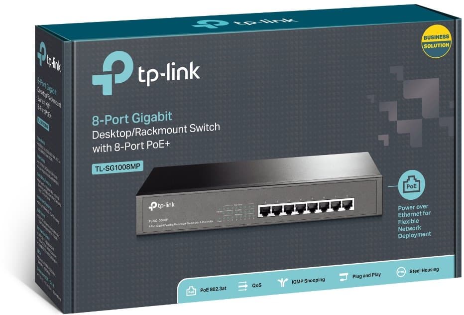 TP-Link TL-SG1008MP PoE Switch