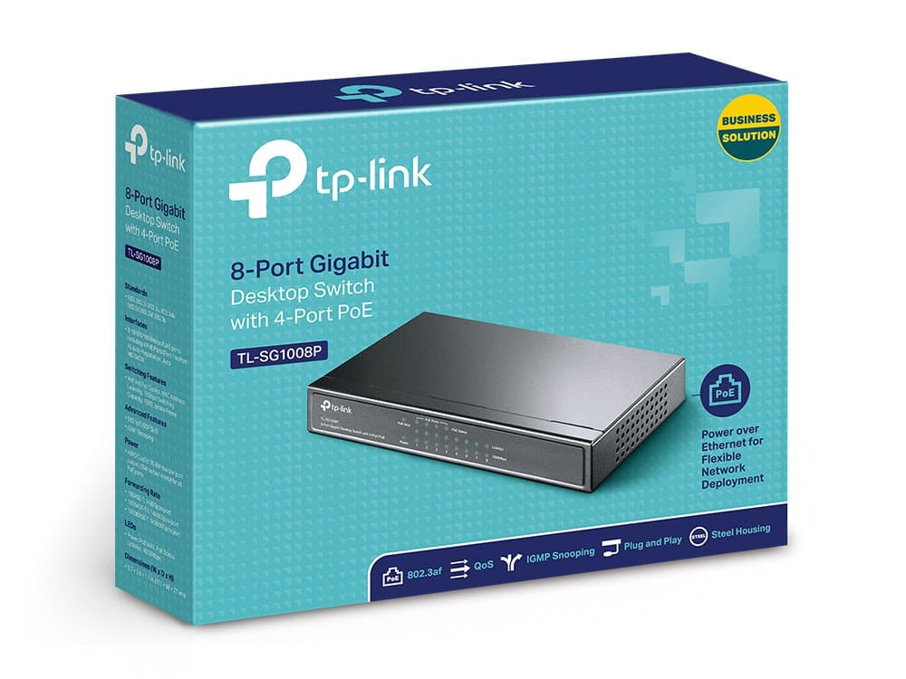 TP-Link TL-SG1008P PoE Switch