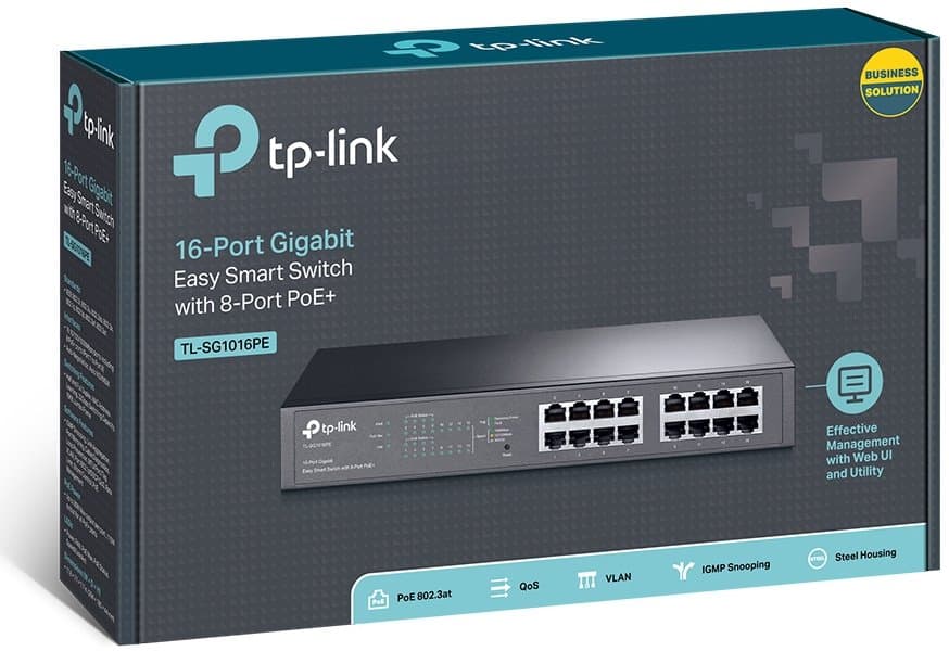 TP-Link TL-SG1016PE PoE Switch
