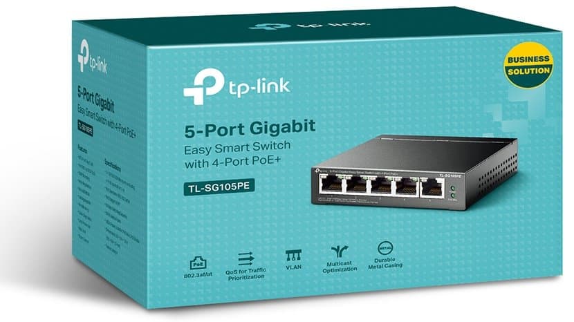 TP-Link TL-SG105PE PoE switch