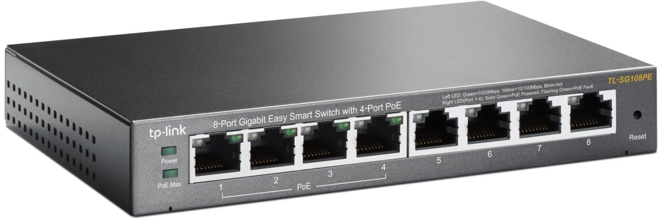 TP-Link TL-SG108PE PoE Switch