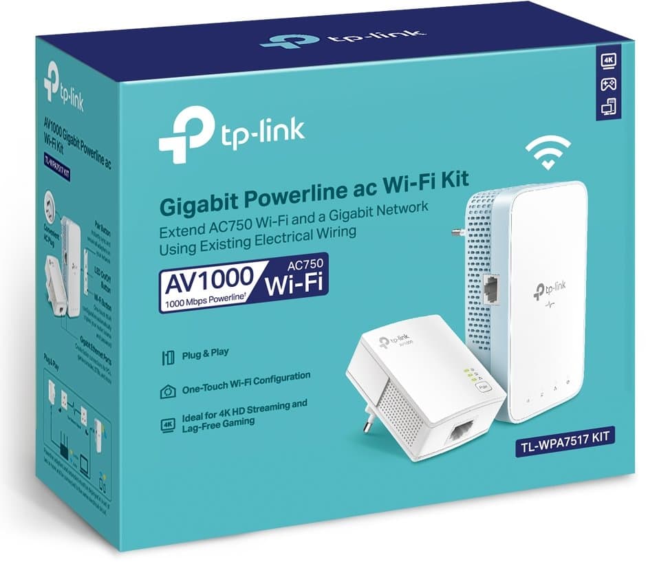 TP-Link TL-WPA7517KIT Powerline Wi-Fi Kit