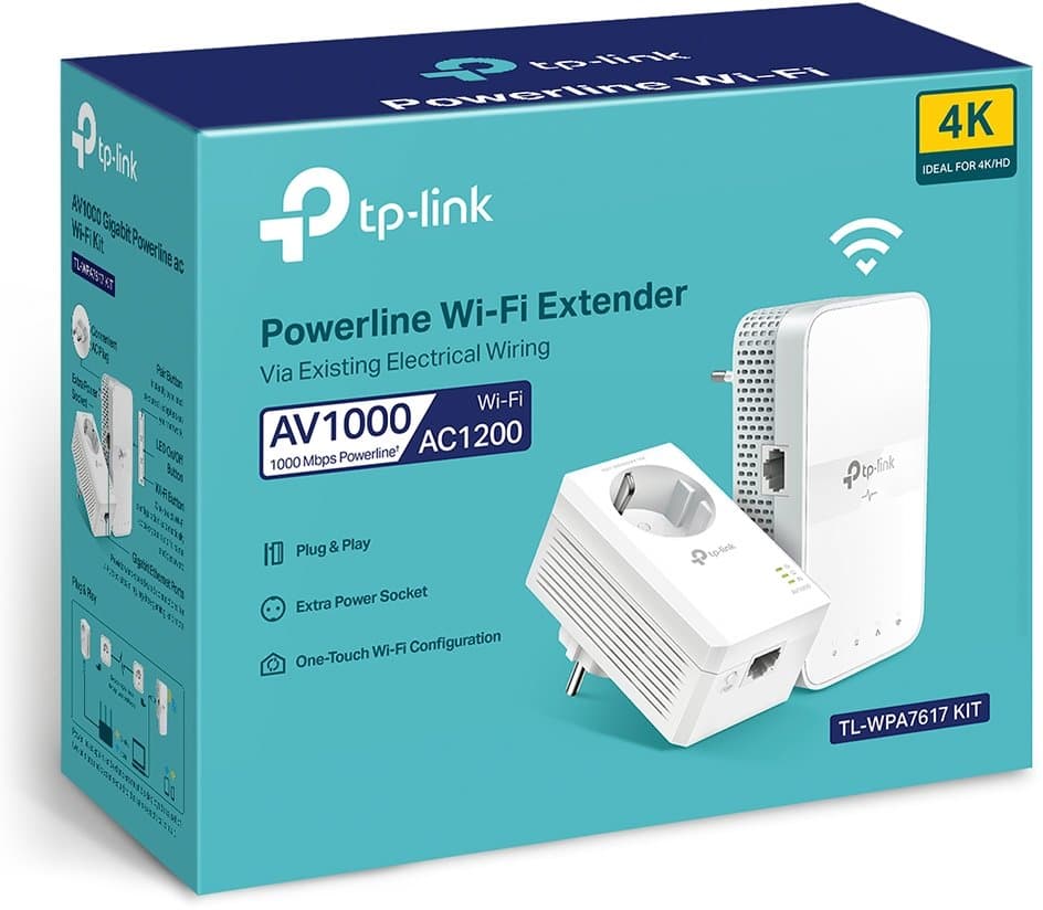 TP-Link TL-WPA7617KIT Powerline Wi-Fi Kit