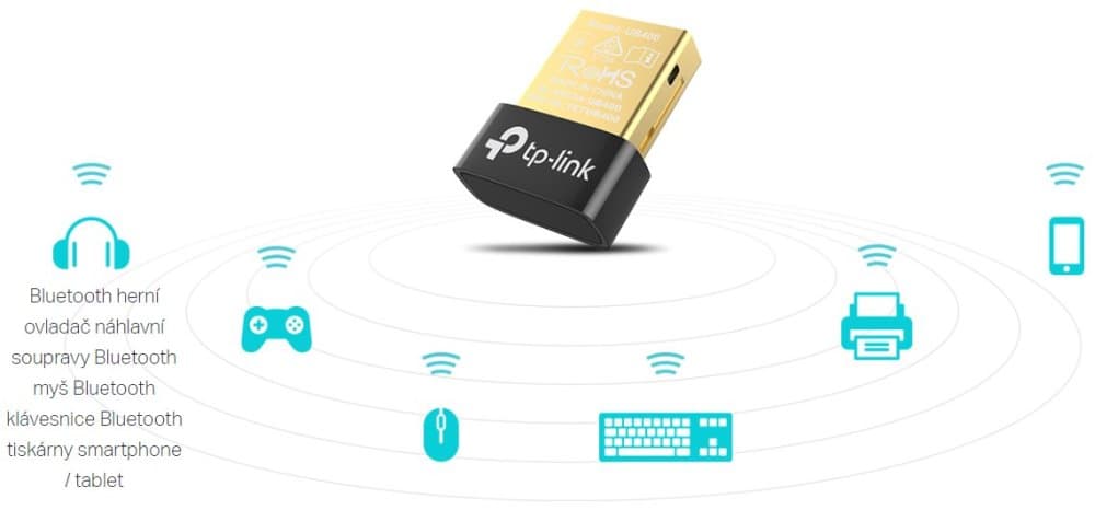 TP-Link UB400 - Bluetooth 4.0 USB adaptér