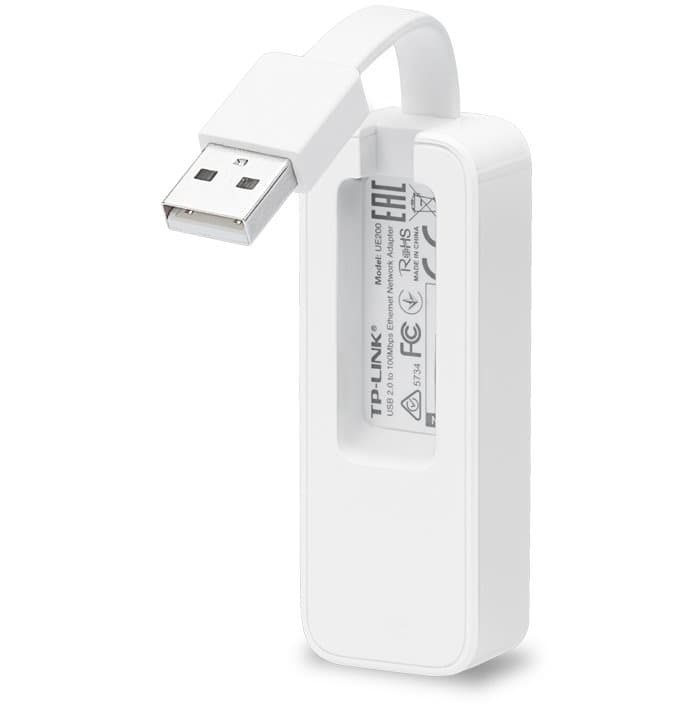 TP-Link UE200 síťový adaptér, USB2.0, 10/100Mbps