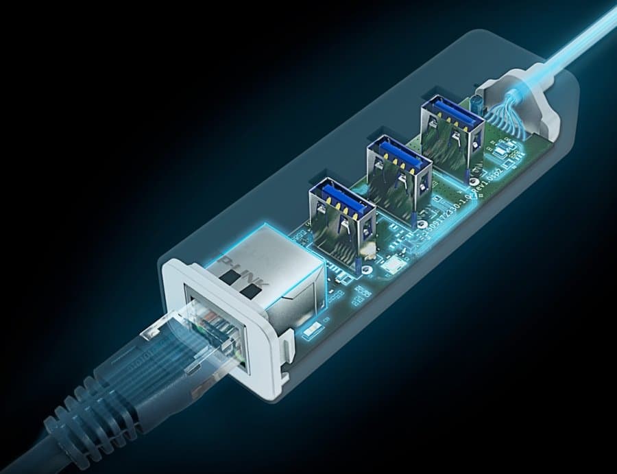 TP-Link UE330 3-portový USB3.0 hub