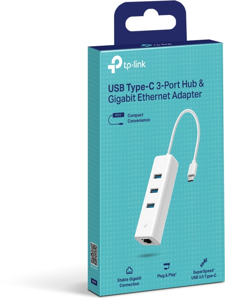 TP-Link UE330C 3-portový USB-C Hub
