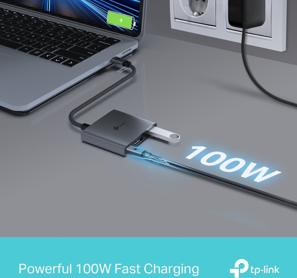 TP-Link UH3020C - USB hub typu C 3v1
