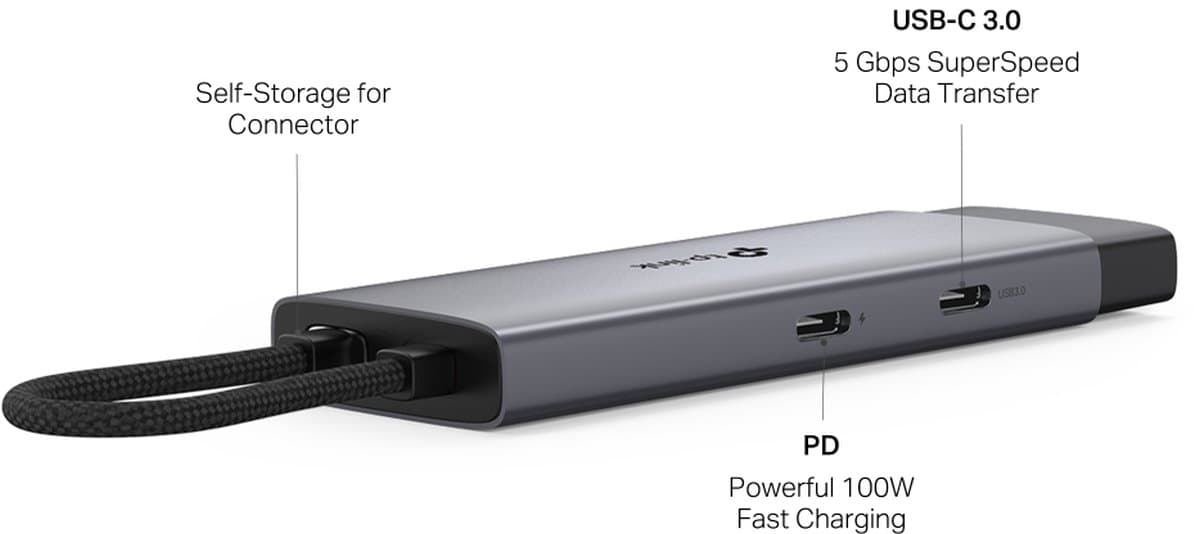 TP-Link UH5020C Dokovací stanice 5v1, USB-C