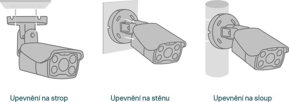 TP-Link VIGI C330(6mm) Bullet kamera, 3MP, 6mm, Full-Color