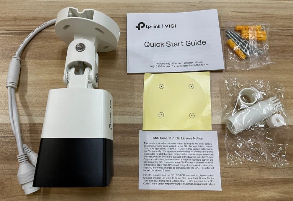 TP-Link VIGI C330I(4mm) Bullet kamera, 3MP, 4mm