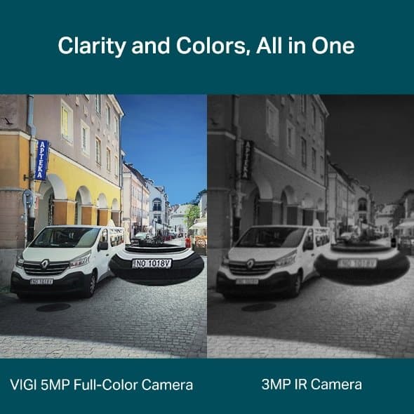 TP-Link VIGI C350(6mm) Bullet kamera, 5MP, 6mm, Full-Color