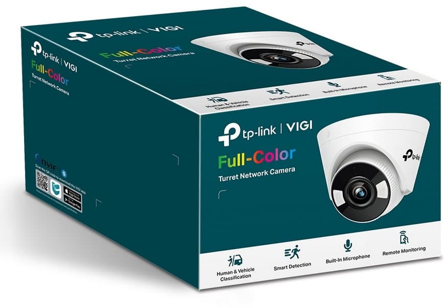TP-Link VIGI C430(4mm) Turret kamera, 3MP, 4mm, Full-Color