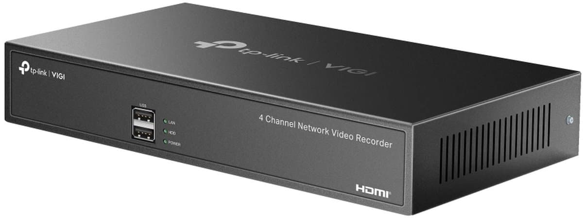 TP-Link VIGI NVR1004H - 4 kanálový síťový videorekordér