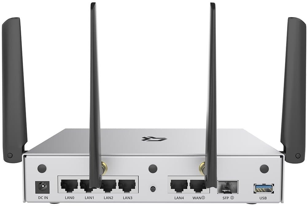 Turris Omnia Wi-Fi 6, stříbrný - Bazar