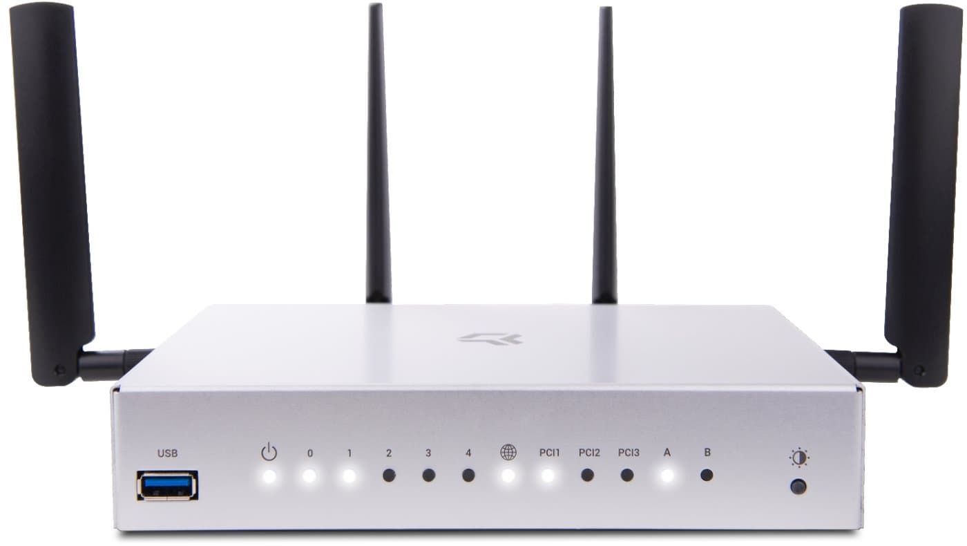 Turris Omnia Wi-Fi 6, stříbrný - Bazar