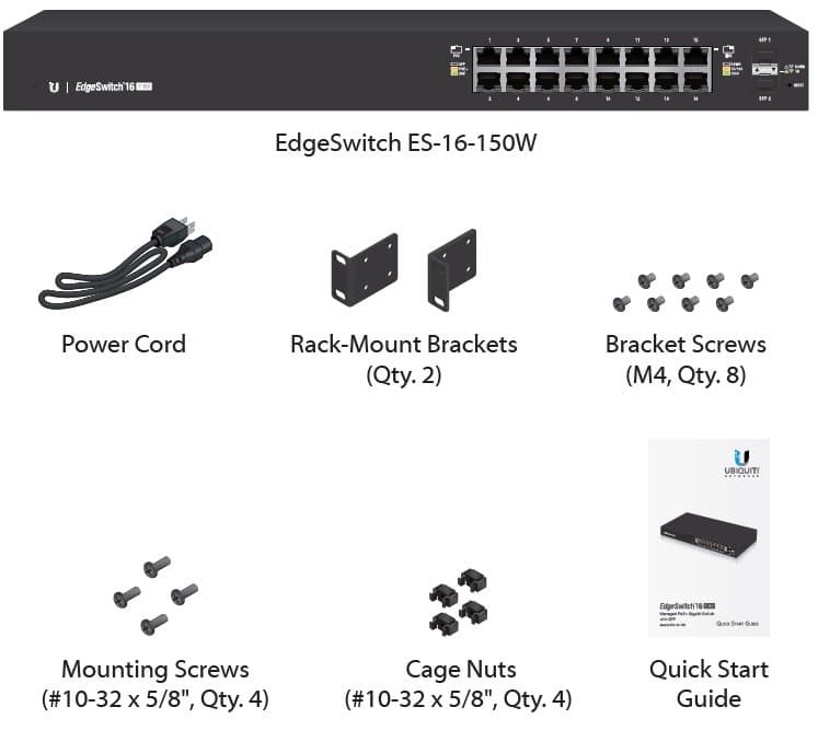 Ubiquiti EdgeSwitch ES-16-150W