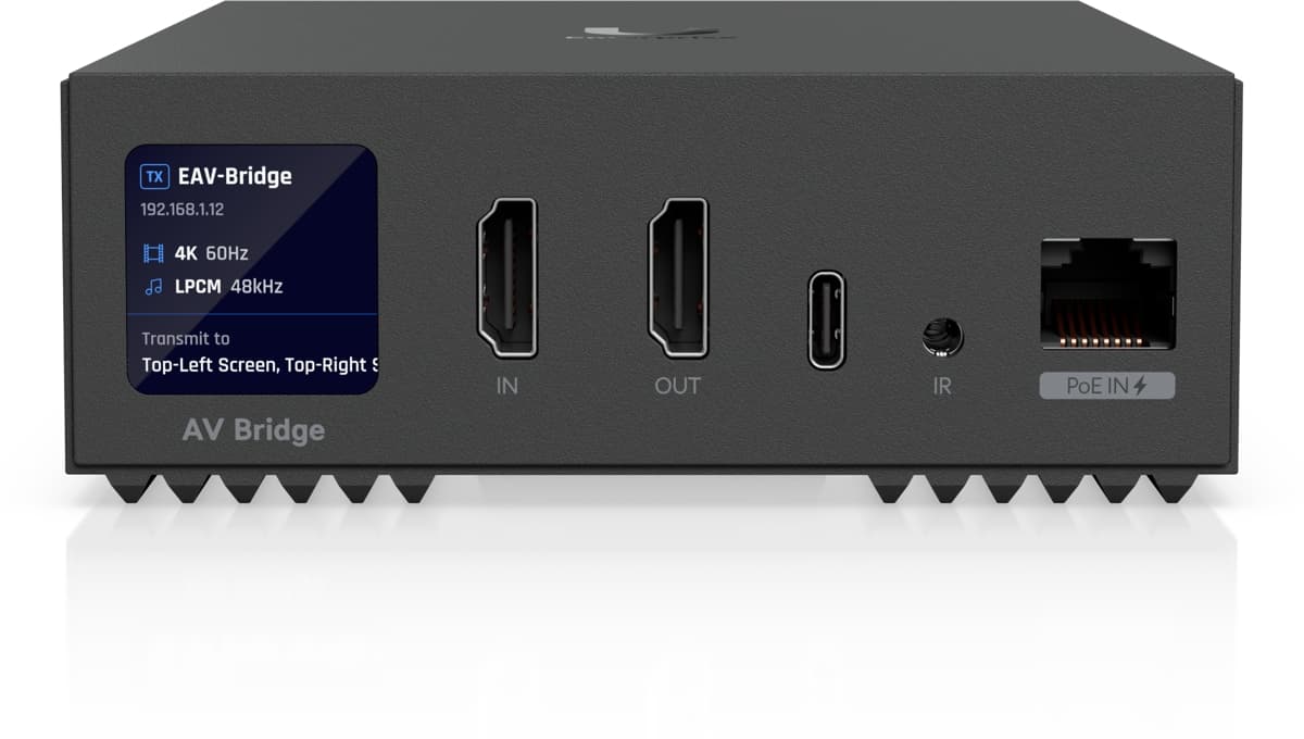 Ubiquiti Enterprise Audio/Video Bridge, AVoIP převodník