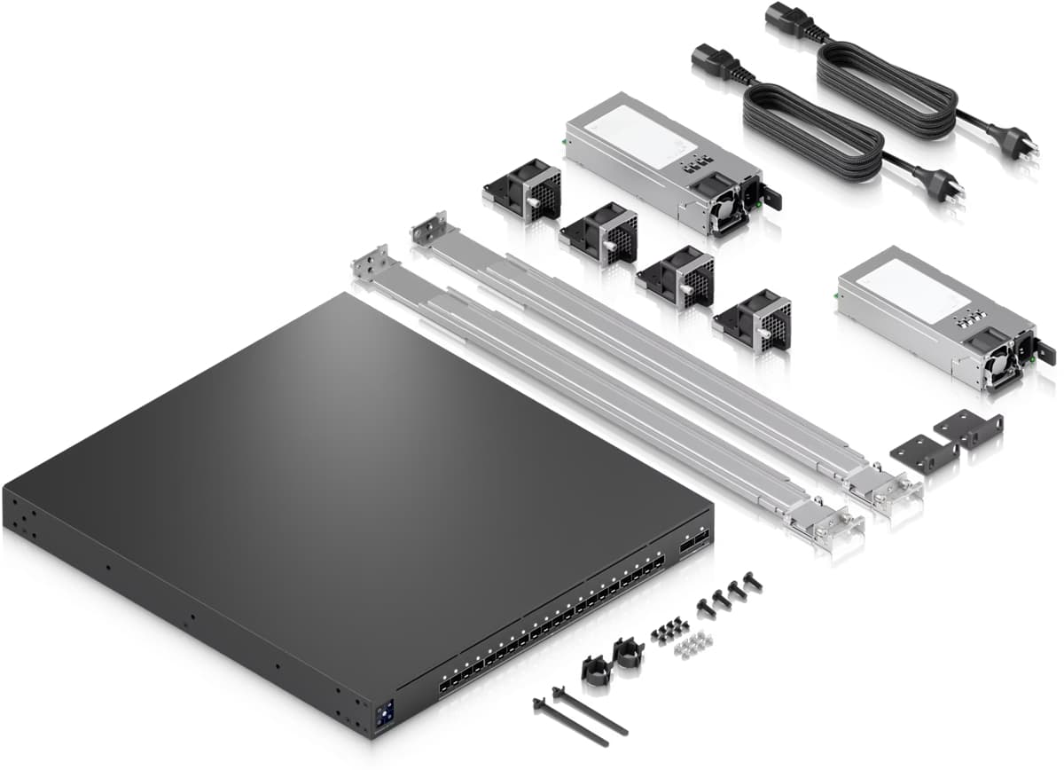 Ubiquiti Enterprise Audio/Video Fiber, AVoIP switch