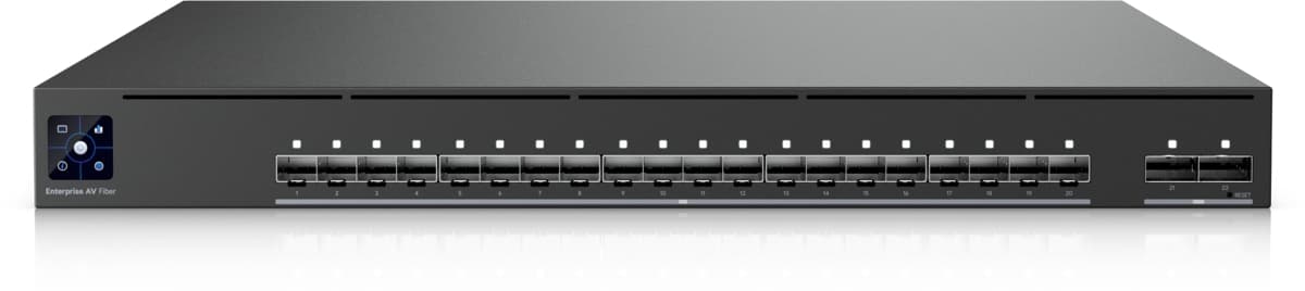 Ubiquiti Enterprise Audio/Video Fiber, AVoIP switch