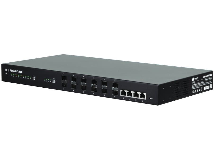 Ubiquiti ES-12F EdgeSwitch Fiber, 12x SFP, 4x GLAN