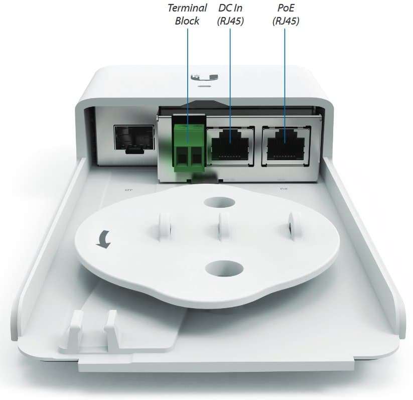 Ubiquiti FiberPoE G2, venkovní optický konvertor s PoE