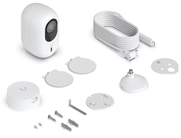 Ubiquiti G6 Instant - UniFi Protect kamera, 8MP, bílá