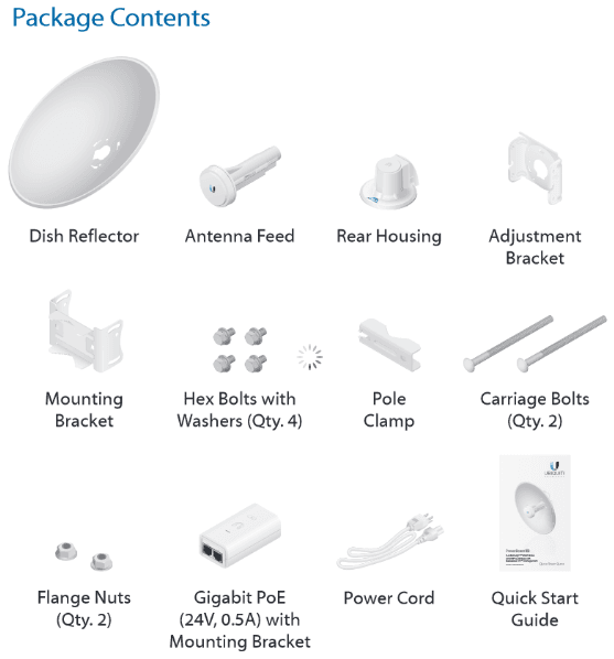 Ubiquiti PowerBeam 2AC-400, 2.4GHz MIMO, 18dBi