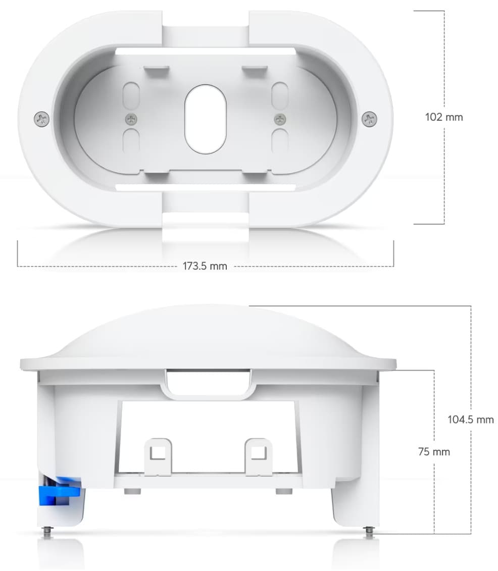 Ubiquiti Stropní držák pro UVC-G6-180, zapuštěný, bílý