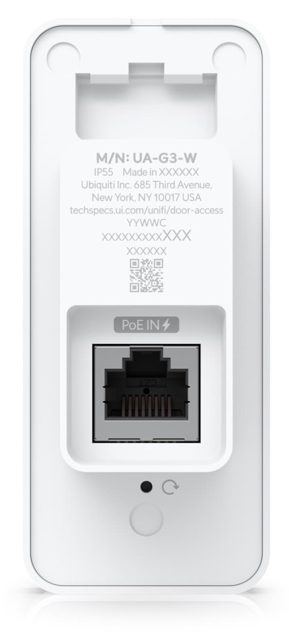 Ubiquiti UA-G3-W, UniFi Access G3 Reader, bílá