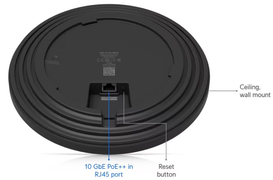 Ubiquiti UniFi AP U7 Pro XGS, černý