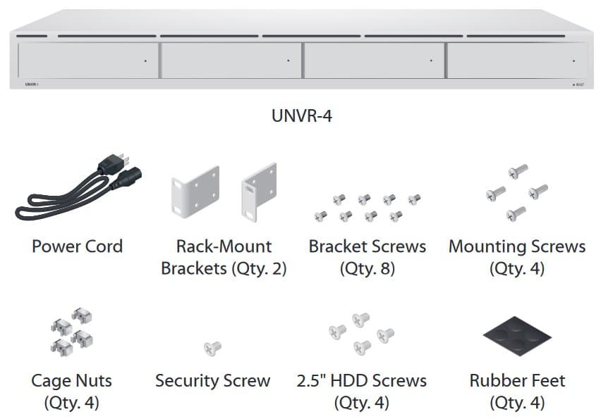 Ubiquiti UNVR - UniFi Protect Network Video Recorder