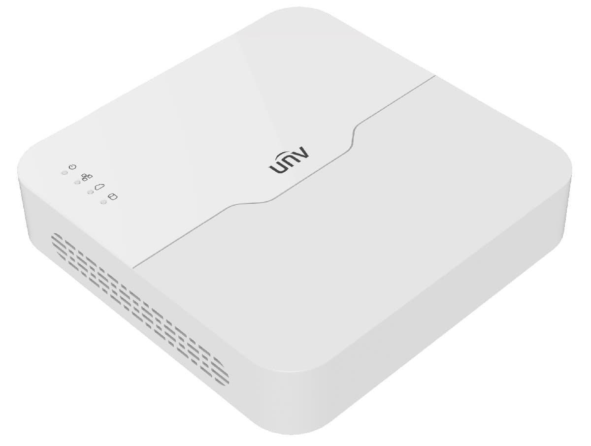 UNV NVR NVR301-04B-LP4-IQ, 4 kanály, PoE, 1x HDD, AI, easy