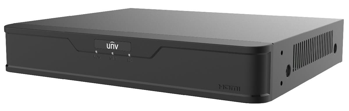 UNV NVR NVR301-04B-P4-IQ, 4 kanály, PoE, 1x HDD, AI, easy