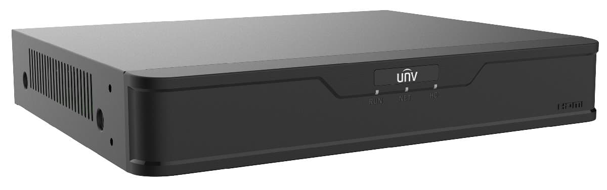 UNV NVR NVR301-08B-P8-IQ, 8 kanálů, PoE, 1x HDD, AI, easy