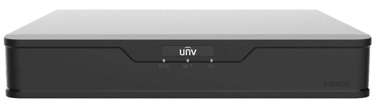 UNV NVR NVR301-08B-P8-IQ, 8 kanálů, PoE, 1x HDD, AI, easy