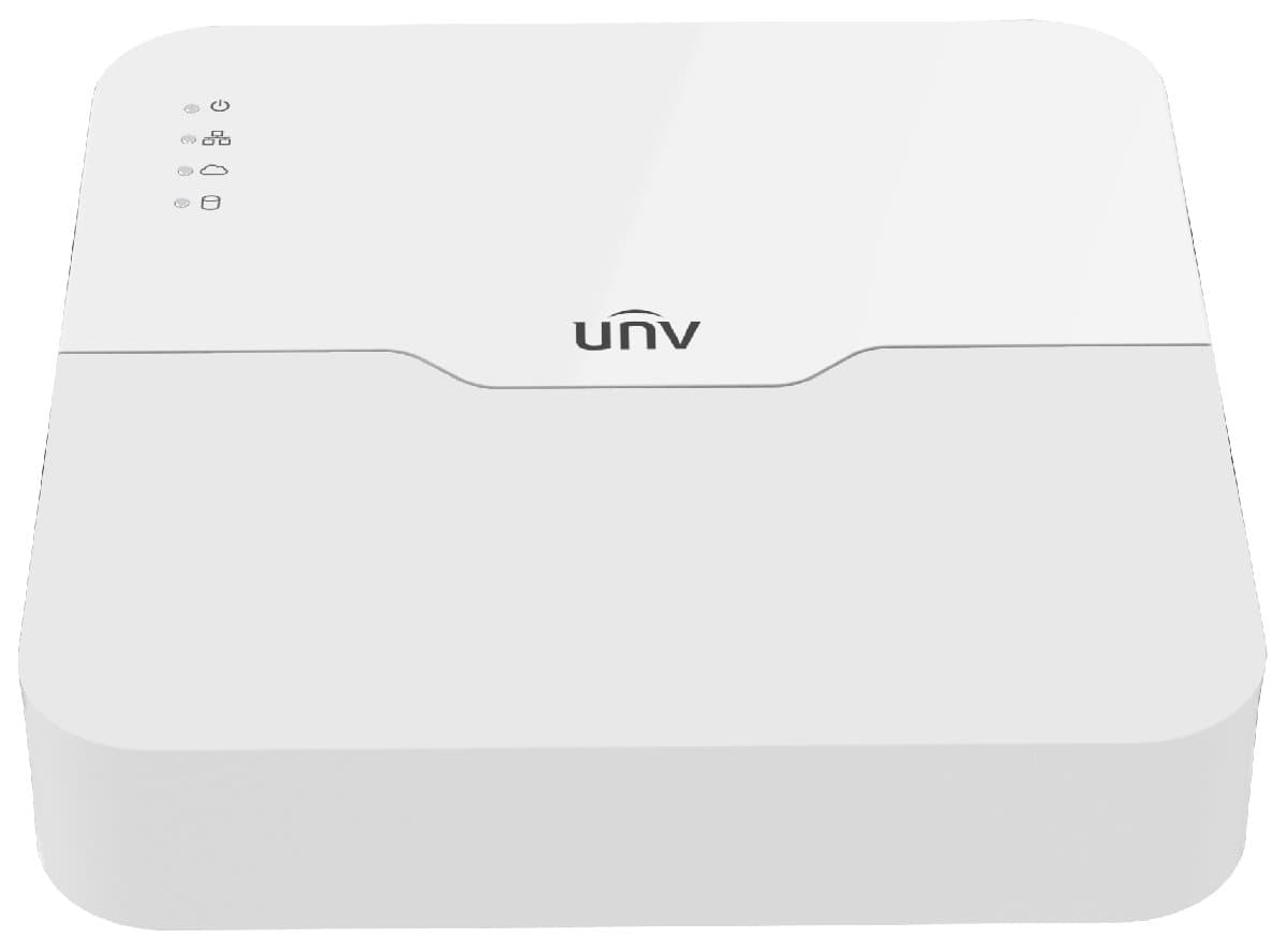 UNV NVR NVR301-16B-LP8-IQ, 16 kanálů, PoE, 1x HDD, AI, easy