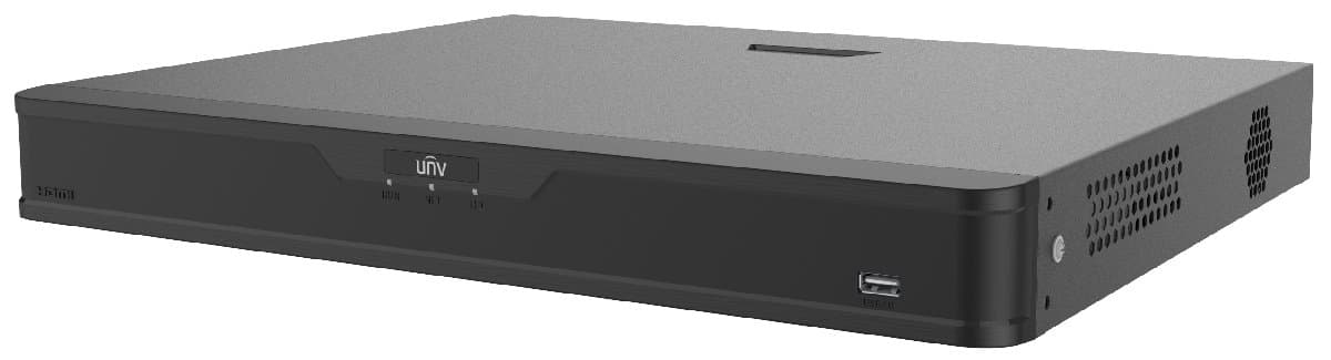 UNV NVR NVR302-09B-IQ, 9 kanálů, 2x HDD, AI, easy