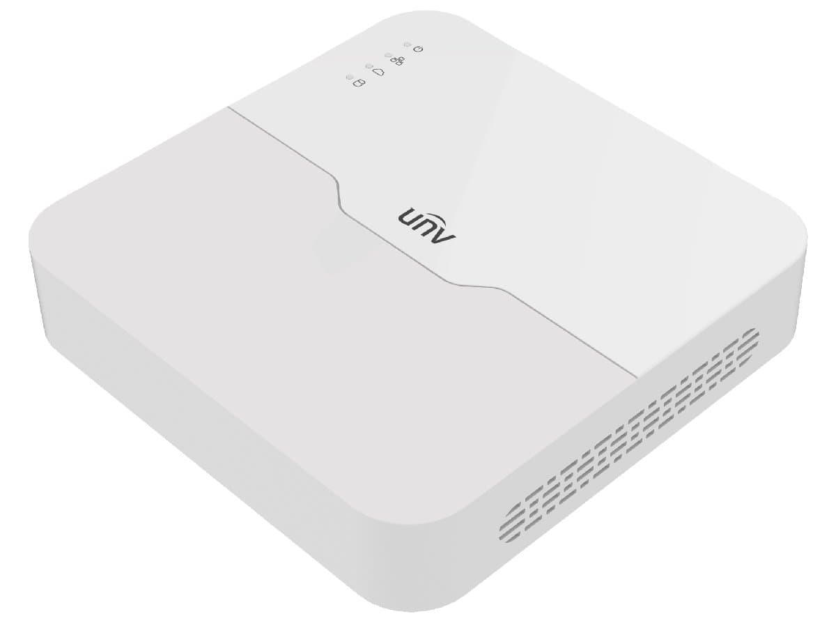 UNV NVR NVR501-04B-LP4-IQ, 4 kanály, 1x HDD, PoE, AI, Prime