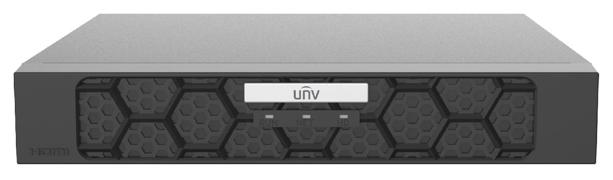 UNV NVR NVR501-04B-P4-IQ, 4 kanály, 1x HDD, PoE, AI, Prime