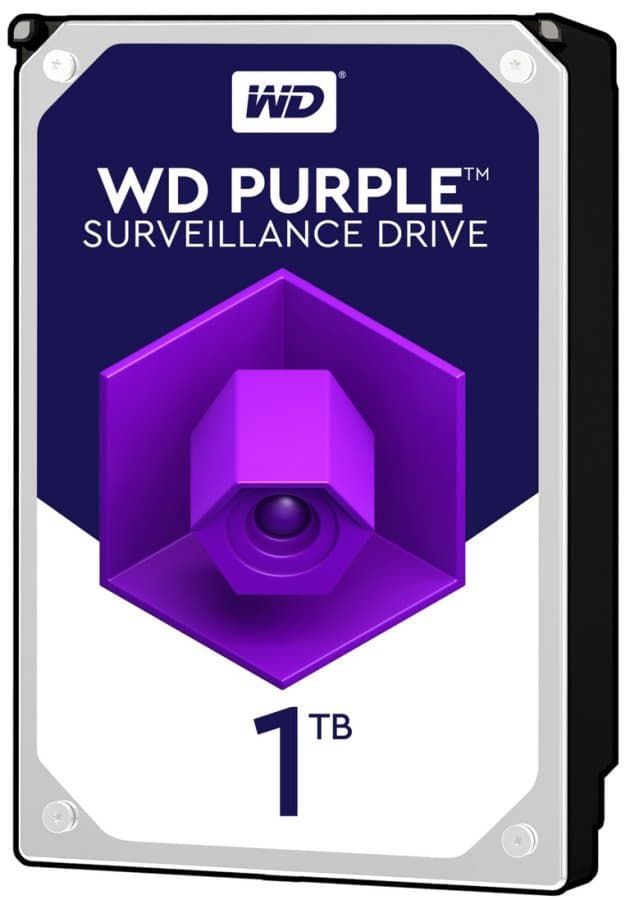 WD PURPLE WD10PURX 1TB SATA/600 64MB cache, Low Noise