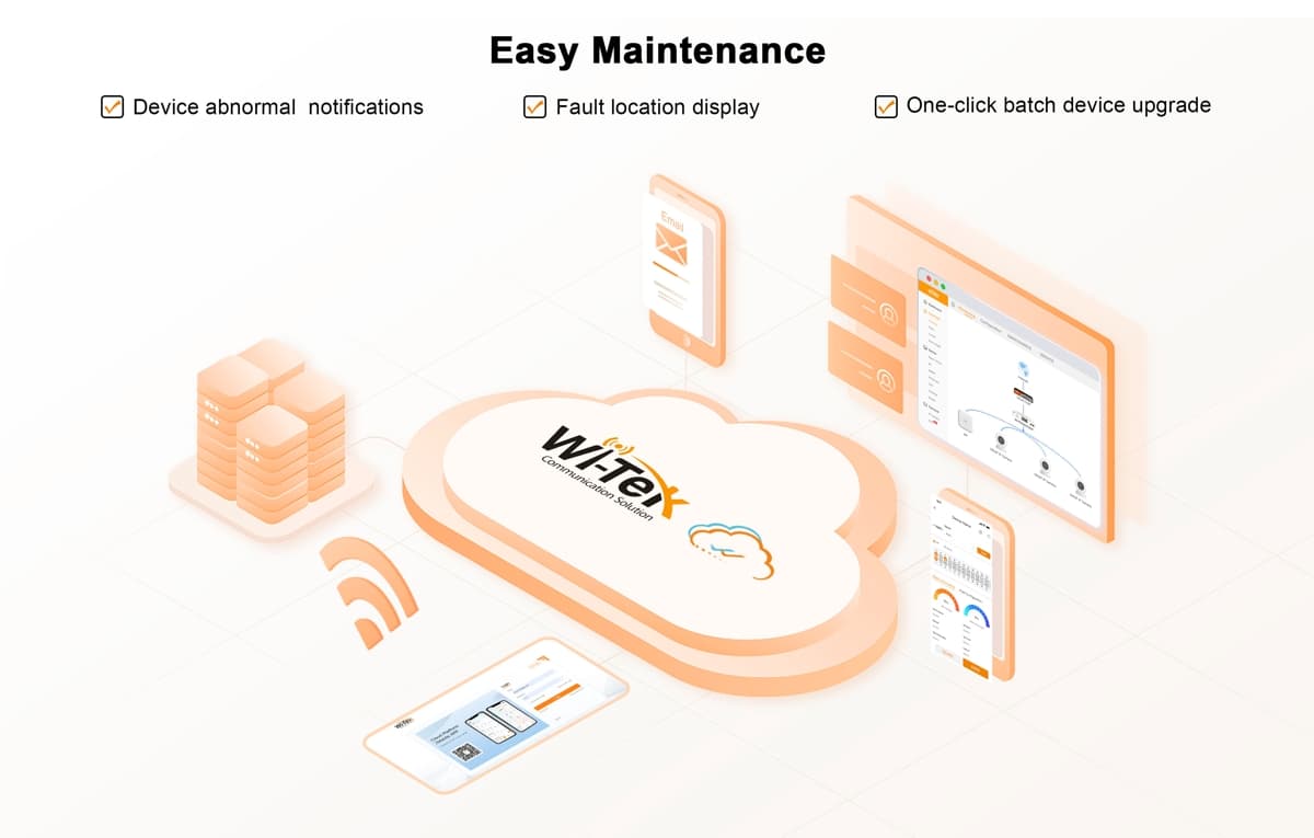 Wi-Tek WI-PCES310G Gbit Easy Smart Cloud PoE Switch