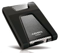 ADATA Externí HDD 2TB 2,5" USB 3.0 DashDrive Durable HD650, černý (gumový, nárazu odolný)