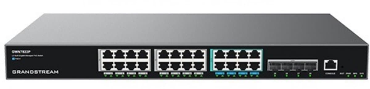 Grandstream GWN7822P L3 switch s managementem, 16xGbE, 8x 2,5GbE