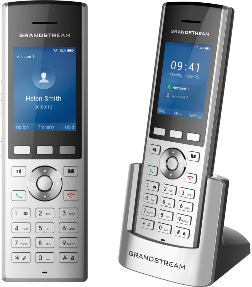 Grandstream WP820 WiFi telefon, 2,4" displej, 2x SIP účet, video a BT