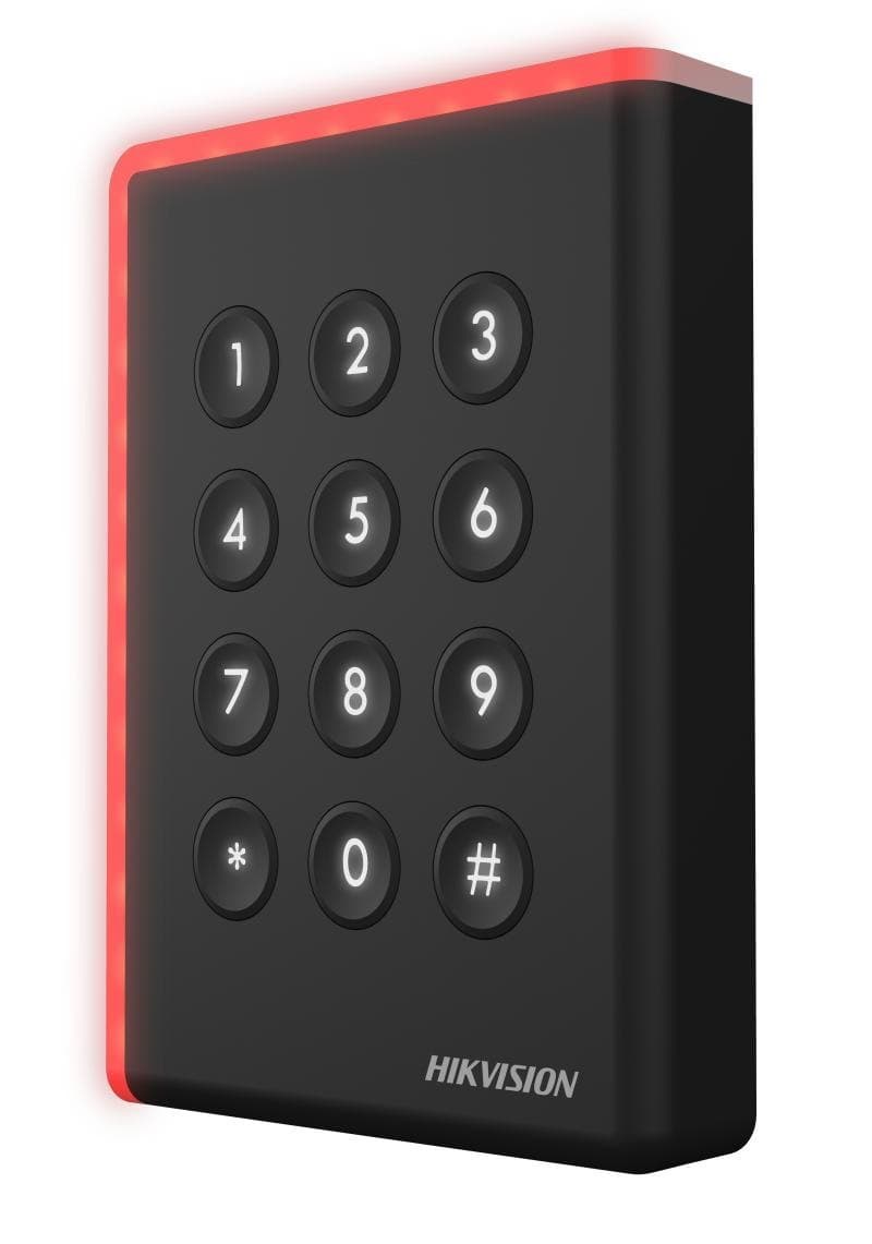 Hikvision DS-K1108ADK - Čtečka karet s klávesnicí, Mifare DESfire