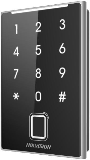 Hikvision DS-K1109DKFB - Čtečka karet/otisků prstů s klávesnicí, Mifare