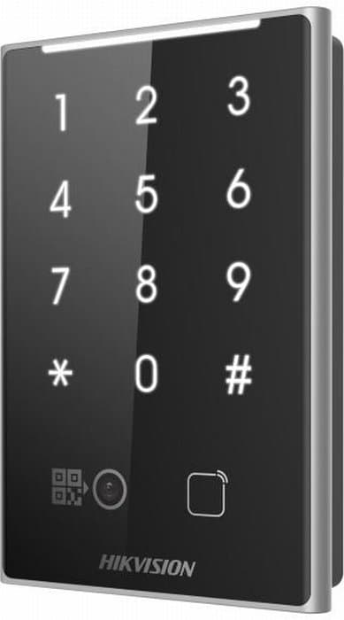 Hikvision DS-K1109EKB-QR - Čtečka karet/QR kódů s klávesnicí, EM 125kHz