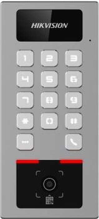 Hikvision DS-K1T502DBWX-QR - Terminál se čtečkou karet/QR kódů, Mifare
